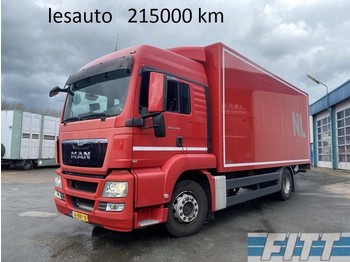 Box truck MAN TGS 18.400 TGS 18.400 LESAUTO - dubb bediening - spiegels - 3e stoel - laadklep: picture 1