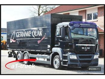 Box truck MAN TGS 26.320 LL 6x2, Lenkachse, Getränke: picture 1