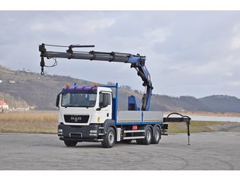 Crane truck MAN TGS 26.360*PRITSCHE 6,60m * PM 30 SP / FUNK *6x4: picture 2