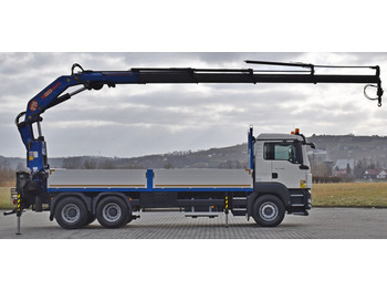 Crane truck MAN TGS 26.360*PRITSCHE 6,60m * PM 30 SP / FUNK *6x4: picture 5