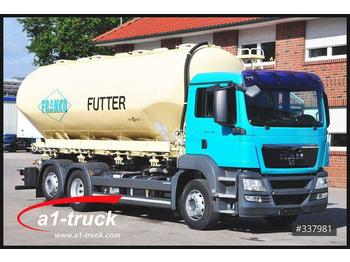 Tank truck for transportation of food MAN TGS 26.360, Silo 31m³ Spitzer Bj. 2009: picture 1