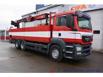 Dropside/ Flatbed truck MAN TGS 26.400 6x4 Atlas Terex TLC 165.2 11 m=1.5 to: picture 1