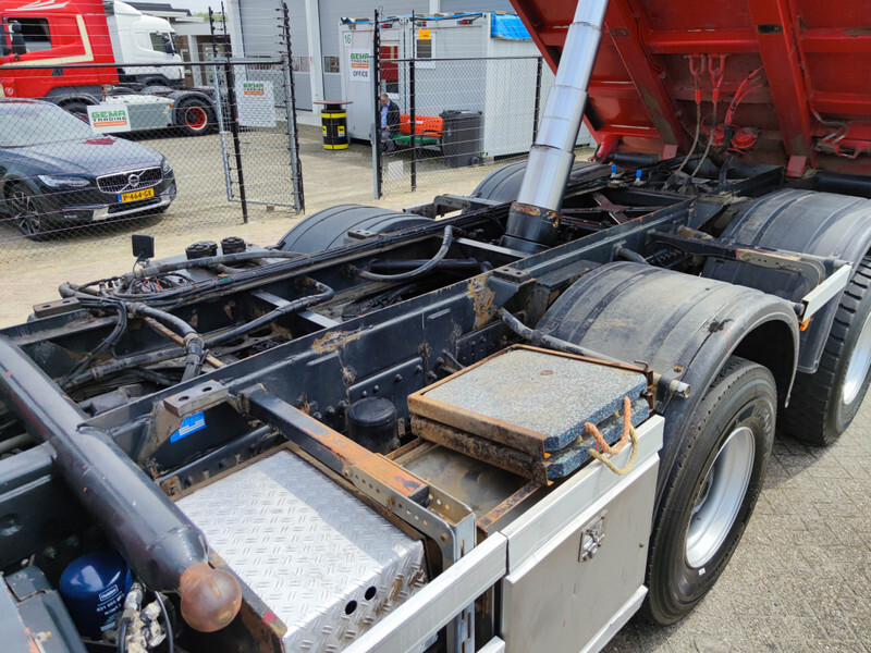 Tipper, Crane truck MAN TGS 26.400 6x6/4 Daycab Euro4 - HMF1643Z2 - Hyva 2-Zijdige Kipper 5.4m. - REBUILT ENGINE - TOP! (V584): picture 14