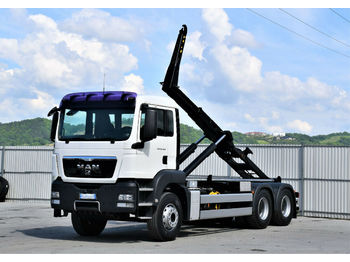 Hook lift truck MAN TGS 26.400 Abrollkipper 5,50m *6x4* Top Zustand!: picture 1