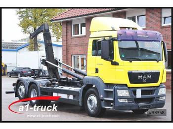 Hook lift truck MAN TGS 26.400, Gergen GRK17/70D, Lenk- und Liftachs: picture 1
