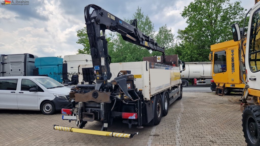 Dropside/ Flatbed truck, Crane truck MAN TGS 26.400 HIAB Hipro Funk FB Lenk-Liftachse Zustand fehlerfrei: picture 14