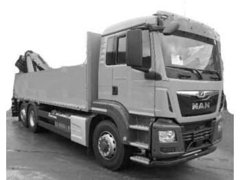 Dropside/ Flatbed truck MAN TGS 26.420 6x4H-4BL: picture 1