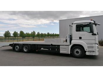 New Dropside/ Flatbed truck for transportation of heavy machinery MAN TGS 26.430: picture 1