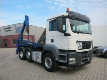Skip loader truck MAN TGS 26 440 6x2/4 BLS Retarder 277000km!: picture 1