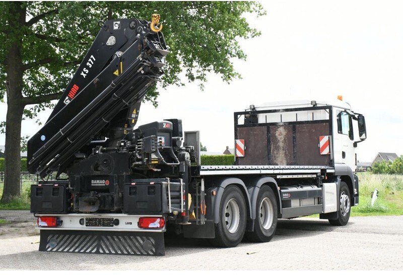 Crane truck MAN TGS 26.440 EURO 6 !!6X4!! KRAAN/CRANE/GRUE 37tm!!: picture 11