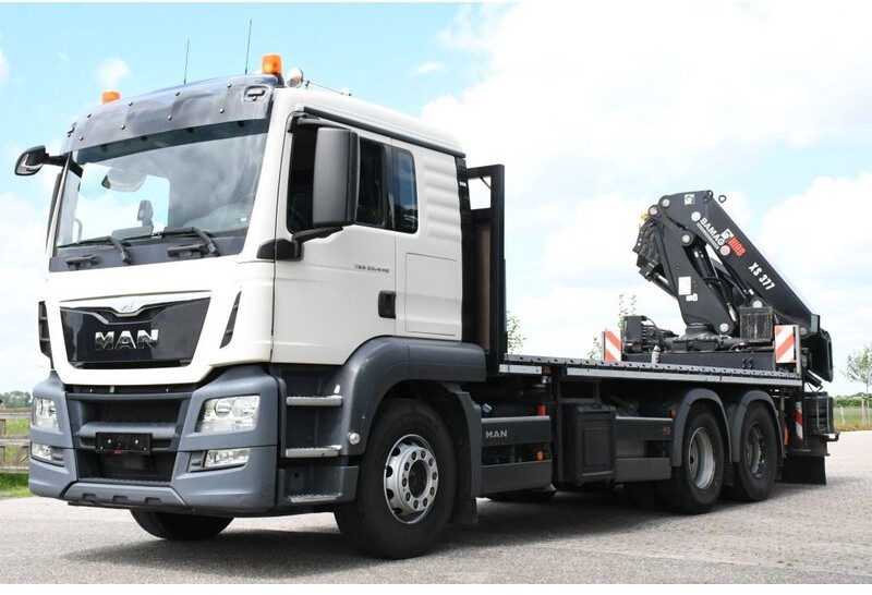 Crane truck MAN TGS 26.440 EURO 6 !!6X4!! KRAAN/CRANE/GRUE 37tm!!: picture 7