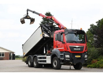Tipper, Crane truck MAN TGS 28/400 !!Z-CRANE/TIPPER!!6x6!!EURO6! 252tkm!: picture 1