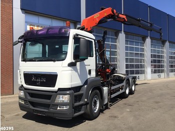Hook lift truck MAN TGS 33.360 6x4 Palfinger 17 ton/meter laadkraan: picture 1