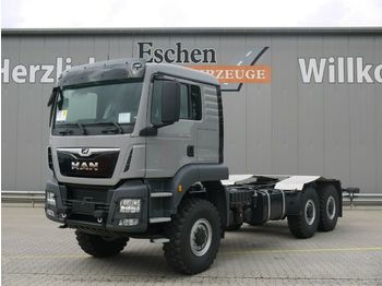 Cab chassis truck MAN TGS 33.510 6x6B*Einzelbereift*Intarder*Wohnmobil: picture 1