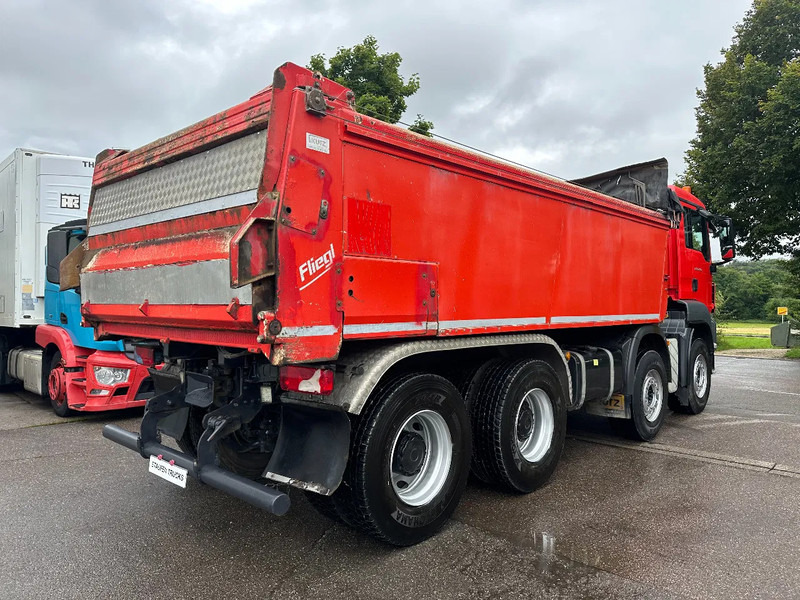 Truck MAN TGS 35.440 8x4*blatt* FLIEGL*Asphaltschieber*Schubboden