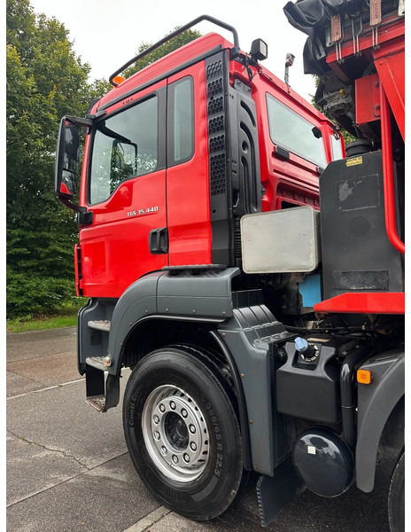 Truck MAN TGS 35.440 8x4*blatt* FLIEGL*Asphaltschieber*Schubboden