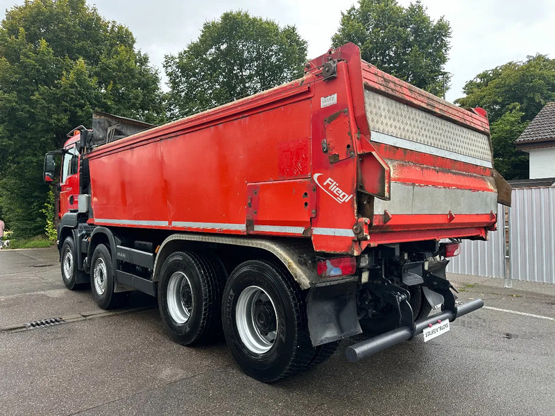 Truck MAN TGS 35.440 8x4*blatt* FLIEGL*Asphaltschieber*Schubboden