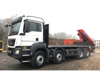 New Dropside/ Flatbed truck, Crane truck MAN TGS 35.460: picture 1