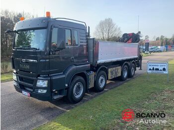 Dropside/ Flatbed truck MAN TGS 35.480 8x2*4 BL: picture 1