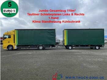 Curtainsider truck MAN TGX 18.360
