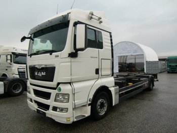 Container transporter/ Swap body truck MAN TGX 18.400 mit Ladebordwand, Automatik, Hubrahmen 4x2 LL: picture 1