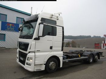 Container transporter/ Swap body truck MAN TGX 24.480 6x2-2 LL-U Ultra, AHK+Tief-AHK, hydr.: picture 1