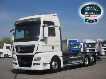 Container transporter/ Swap body truck MAN TGX 26.440 6X2-2 LL, Euro 6, XXL, Intarder, LGS: picture 1