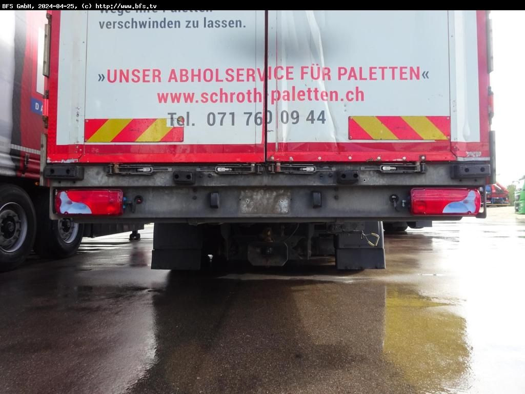 Curtainsider truck MAN TGX 26.440 6x2-2 LL lenk lift Achse Hub-Dach: picture 4