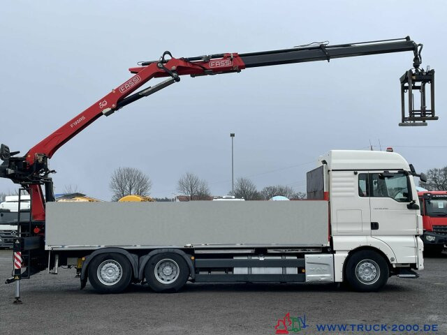 Dropside/ Flatbed truck, Crane truck MAN TGX 26.440 Fassi F195AS.22 11m=1.600 KG. 1. Hand: picture 8