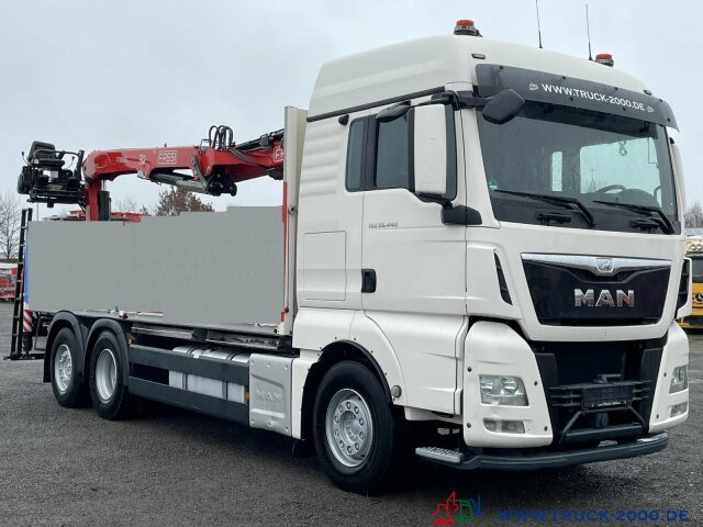 Dropside/ Flatbed truck, Crane truck MAN TGX 26.440 Fassi F195AS.22 11m=1.600 KG. 1. Hand: picture 13