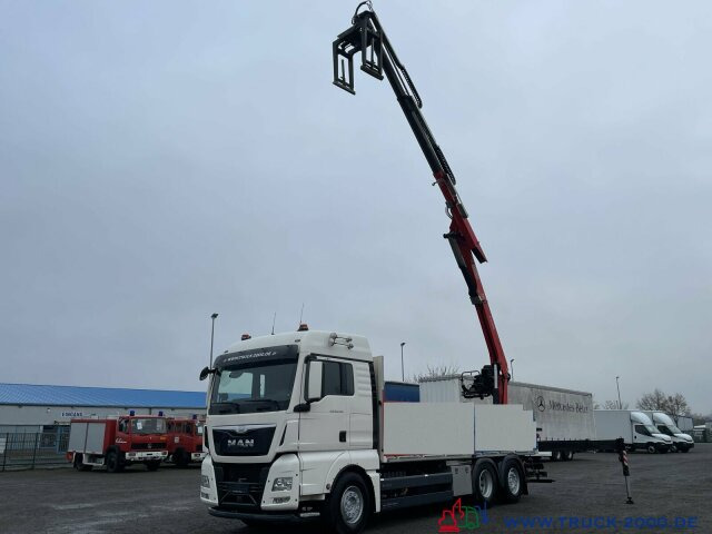 Dropside/ Flatbed truck, Crane truck MAN TGX 26.440 Fassi F195AS.22 11m=1.600 KG. 1. Hand: picture 9