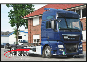 Container transporter/ Swap body truck MAN TGX 26.440 XXL, Multi BDF  7.45 / 7.82 , ZF-Inta: picture 1