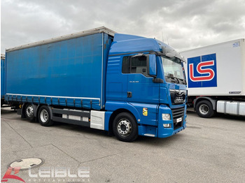 Curtainsider truck MAN TGX 26.460 6x2 / Intarder / Bordwand Festaufbau: picture 3