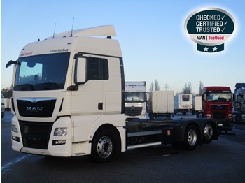 Container transporter/ Swap body truck MAN TGX 26.480 6X2-2 LL: picture 1