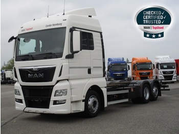 Container transporter/ Swap body truck MAN TGX 26.480 6X2-2 LL, Euro 6, XLX, Intarder, AHK: picture 1