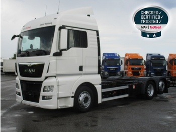 Container transporter/ Swap body truck MAN TGX 26.480 6X2-2 LL, XLX, Intarder, Euro 6: picture 1