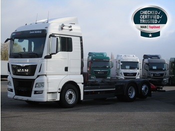 Container transporter/ Swap body truck MAN TGX 26.480 6X2-4 LL: picture 1