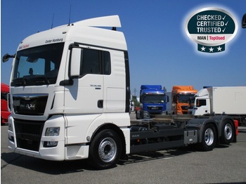 Container transporter/ Swap body truck MAN TGX 26.480 6X2-4 LL, Euro 6,XLX,Intarder,Tiefkplg.: picture 1