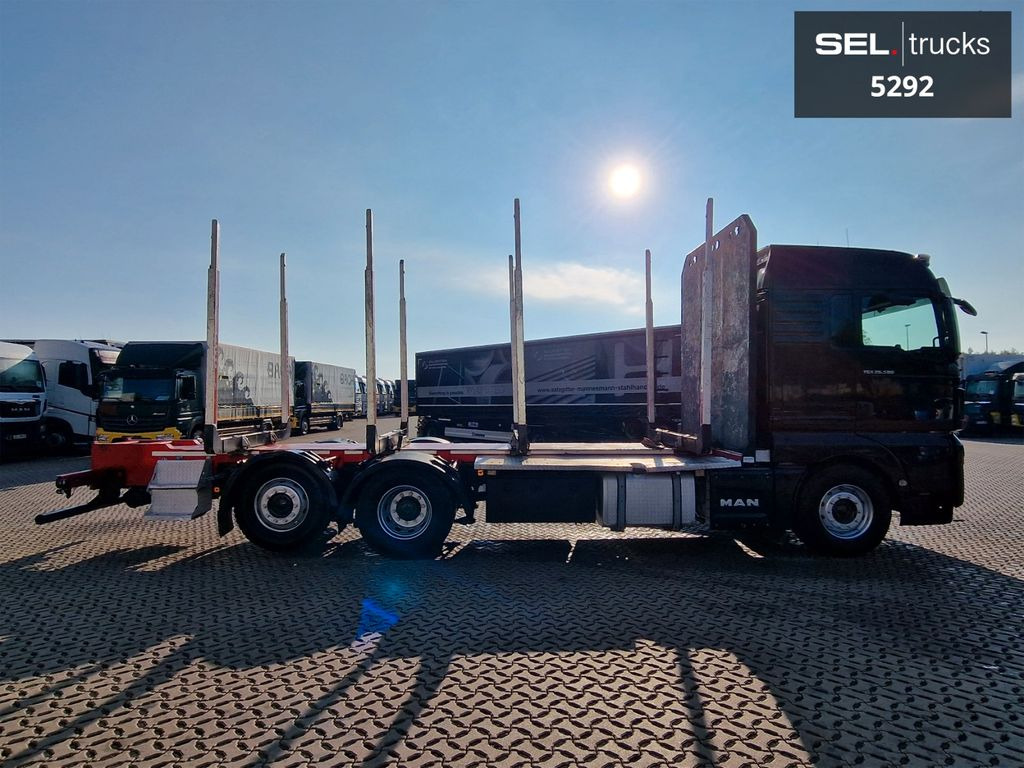 Timber truck MAN TGX 26.500 6X2-4 LL/ZF Intarder/Lift-Lenkachse: picture 3