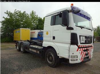 Hook lift truck MAN TGX 26.540 6x4 BB Anhängerhydraulik: picture 1