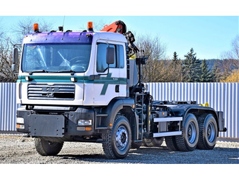 Hook lift truck MAN TG 410 A*  Abrollkipper + KRAN /6x4: picture 4