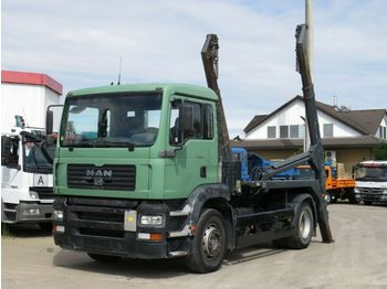 Skip loader truck MAN TG-A 18.360 FK Absetzkipper Meiller: picture 1
