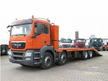 Dropside/ Flatbed truck MAN TG-S 35.400 8x4 BL Pritsche hydr. Rampen+Winde: picture 1