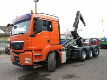 Hook lift truck MAN TG-S 35.440 8x4-4 BL Abrollkipper Nachlauf Lenk/: picture 1