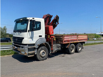 Crane truck MERCEDESBENZ Axor 3340 platform with Fassi F290 crane: picture 1