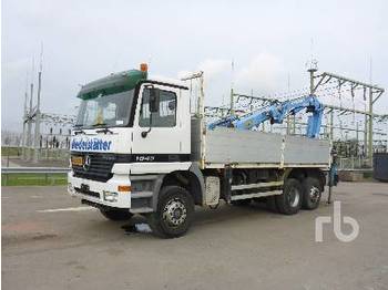 Dropside/ Flatbed truck MERCEDES-BENZ 1843 6x2: picture 1