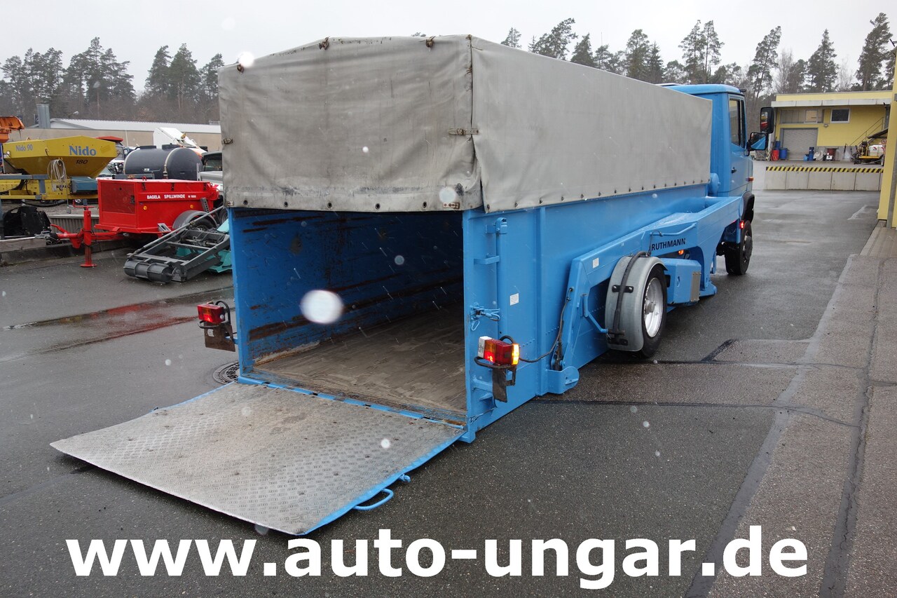 Container transporter/ Swap body truck MERCEDES-BENZ 810D Vario Cargoloader Ruthmann: picture 13