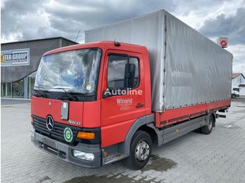 Curtainsider truck MERCEDES-BENZ 815 ATEGO: picture 1