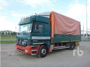 Curtainsider truck MERCEDES-BENZ ACTROS 1840: picture 1