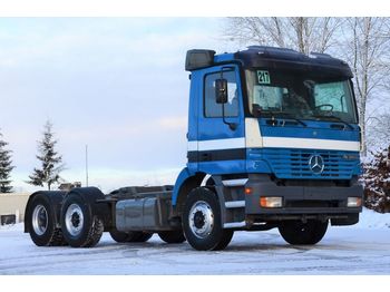 Cab chassis truck MERCEDES-BENZ ACTROS 2540 1998 6x2 chassis: picture 1